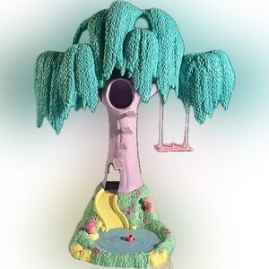 Barbie Swan Lake Enchanted Forest Tree ONLY 2003 Mattel Vintage Swing Branches